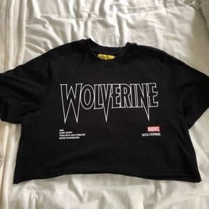 Darc Sport x Marvel Wolverine Cropped T-shirt